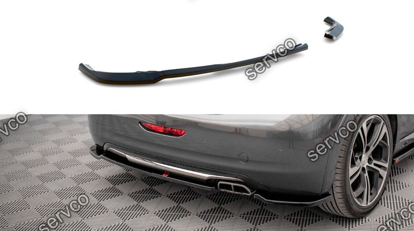 Prelungire splitter bara spate Peugeot 208 GTi Mk1 2013-2015 v3 - Maxton Design