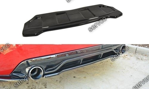 Prelungire splitter bara spate Peugeot 308 T9 GTI 2015-2018 v3 - Maxton Design