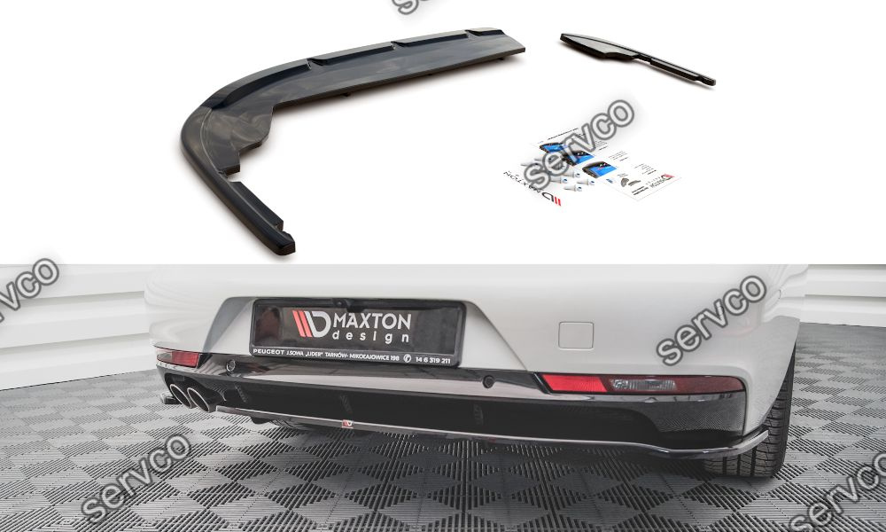 Prelungire splitter bara spate Peugeot 508 GT-Line Mk2 2018- v4 - Maxton Design