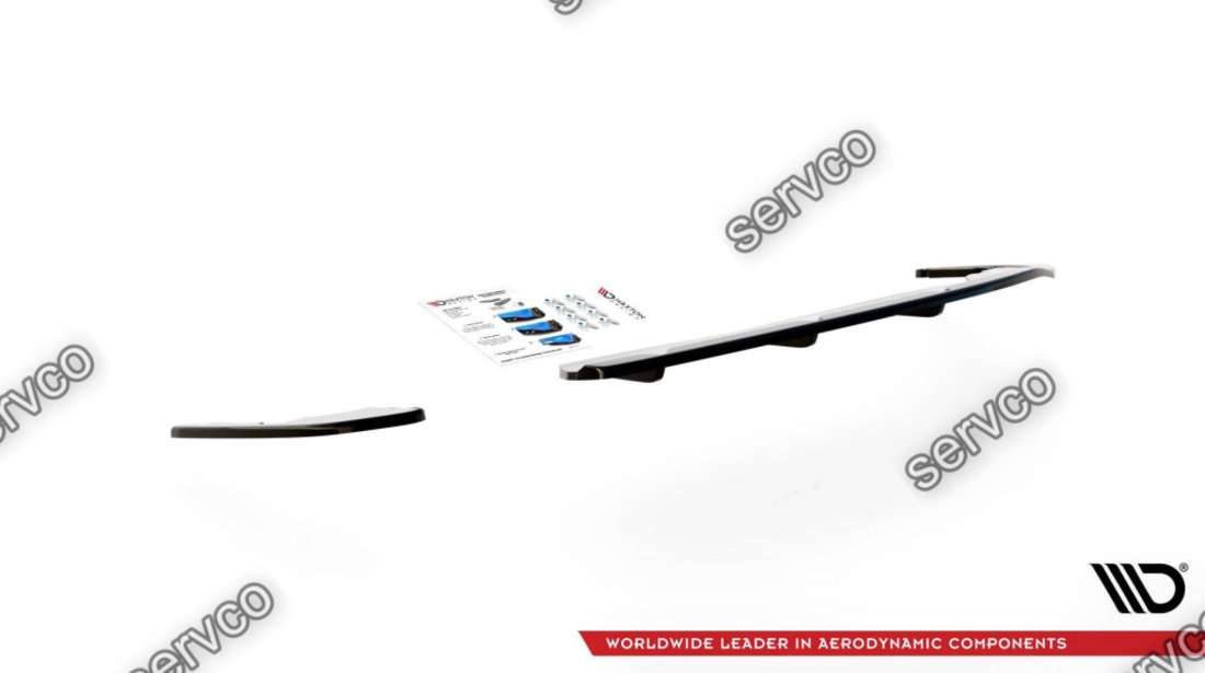 Prelungire splitter bara spate Peugeot 508 GT-Line Mk2 2018- v4 - Maxton Design