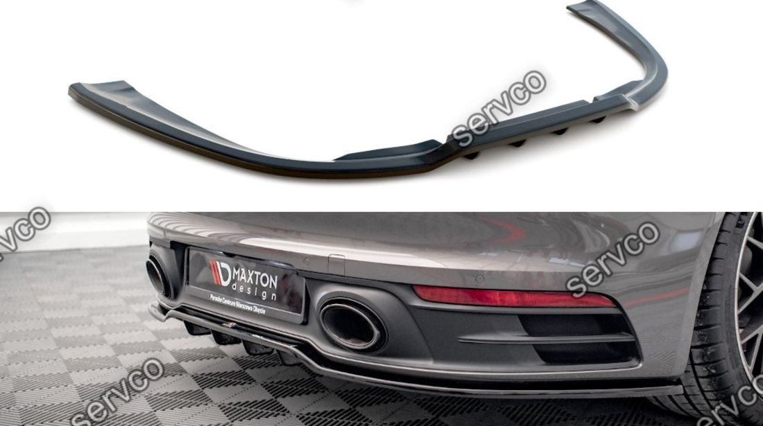 Prelungire splitter bara spate Porsche 911 Carrera 4S 992 2019- v1 - Maxton Design