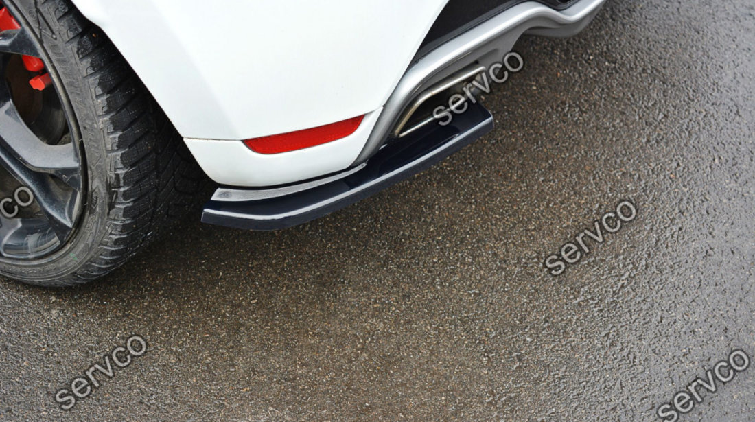 Prelungire splitter bara spate Renault Clio Mk4 RS 2012-2019 v3 - Maxton Design