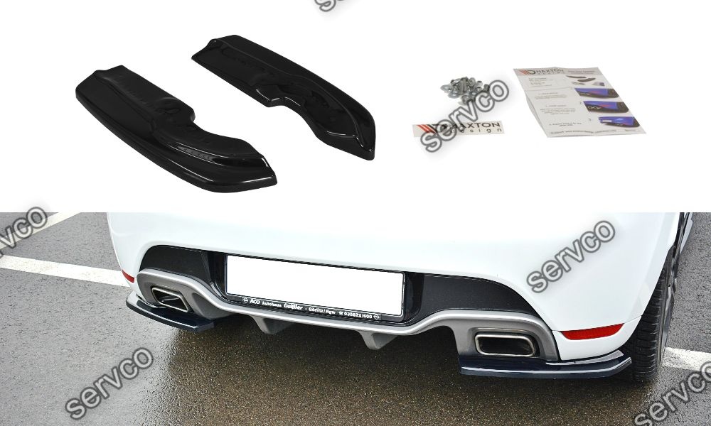 Prelungire splitter bara spate Renault Clio Mk4 RS 2012-2019 v3 - Maxton Design