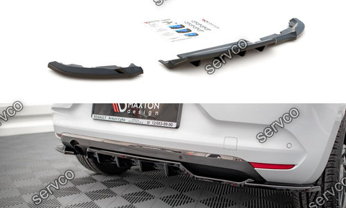 Prelungire splitter bara spate Renault Clio Mk5 2019- v1 - Maxton Design