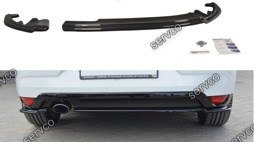 Spoiler avant RDX Vario X pour Renault Megane 4 Sedan Grandtour Front Lip  Splitter