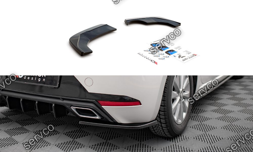 Prelungire splitter bara spate Seat Ibiza Mk5 2017-2021 v1 - Maxton Design