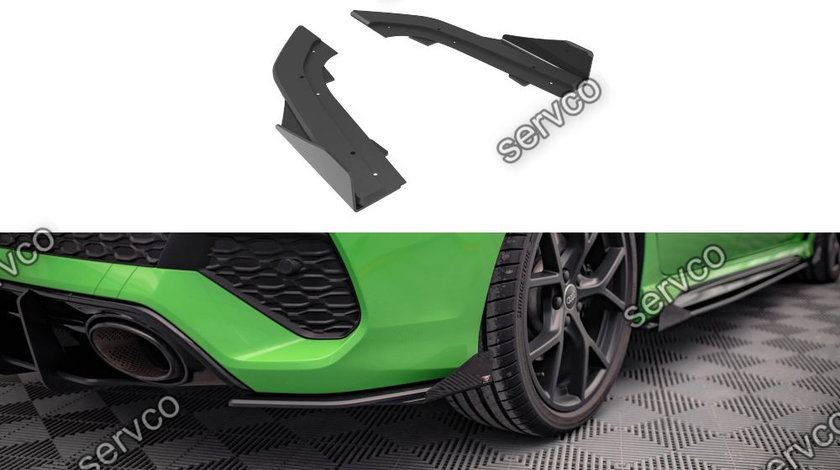 Prelungire splitter bara spate si flapsuri Audi RS3 Sedan 8Y 2020- v13 - Maxton Design