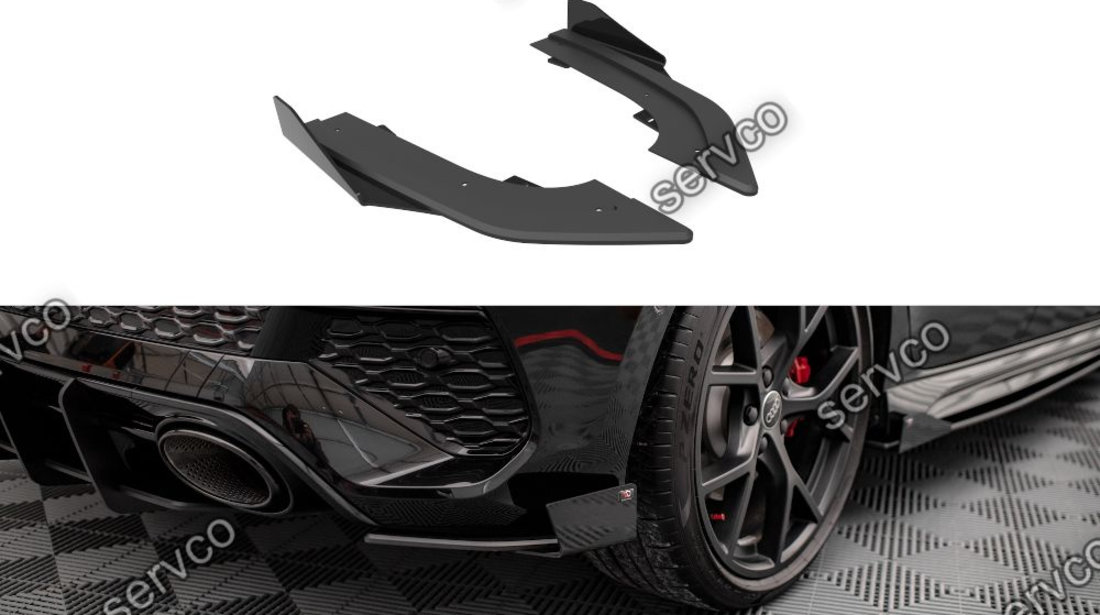 Prelungire splitter bara spate si flapsuri Audi RS3 Sportback 8Y 2020- v8 - Maxton Design