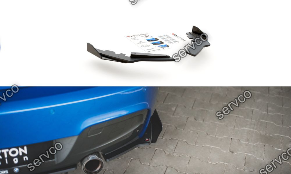 Prelungire splitter bara spate si flapsuri Bmw Seria 1 F20 M135i 2011-2015 v16 - Maxton Design