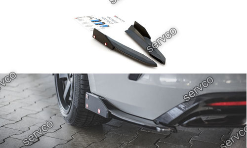 Prelungire splitter bara spate si flapsuri Skoda Octavia RS Mk4 2020- v8 - Maxton Design