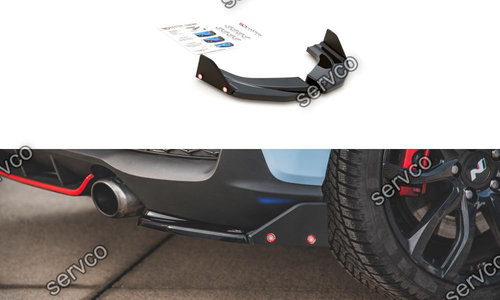 Prelungire splitter bara spate si flapsuri Hyundai I30 N Mk3 Hatchback 2017- v19 - Maxton Design