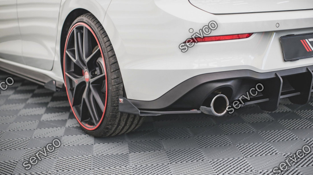 Prelungire splitter bara spate si flapsuri Volkswagen Golf 8 GTI 2020- v17 - Maxton Design