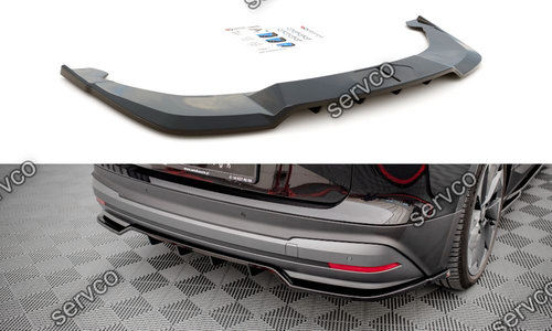 Prelungire splitter bara spate Skoda Enyaq iV 2020- v1 - Maxton Design