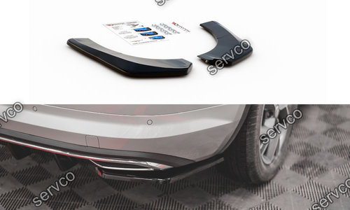 Prelungire splitter bara spate Skoda Kodiaq Mk1 Sportline 2016- v2 - Maxton Design