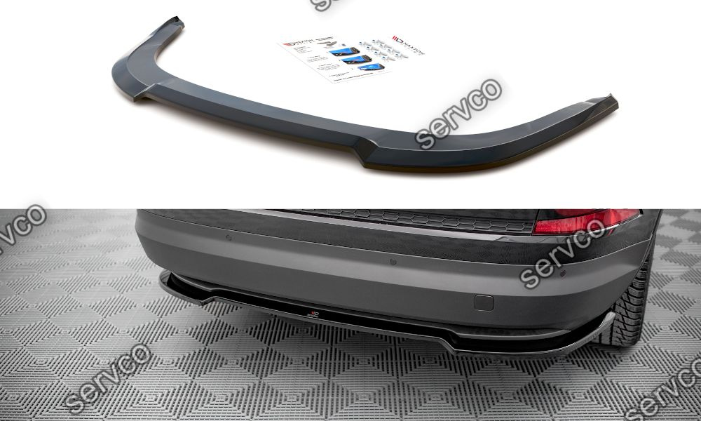 Prelungire splitter bara spate Skoda Kodiaq Mk1 Facelift 2019- v7 - Maxton Design