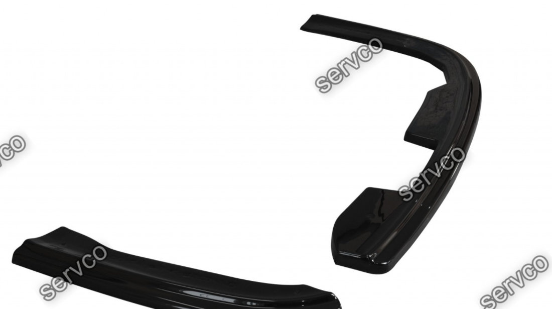 Prelungire splitter bara spate Skoda Octavia Mk2 RS Estate Combi Facelift 2009-2013 v3 - Maxton Design