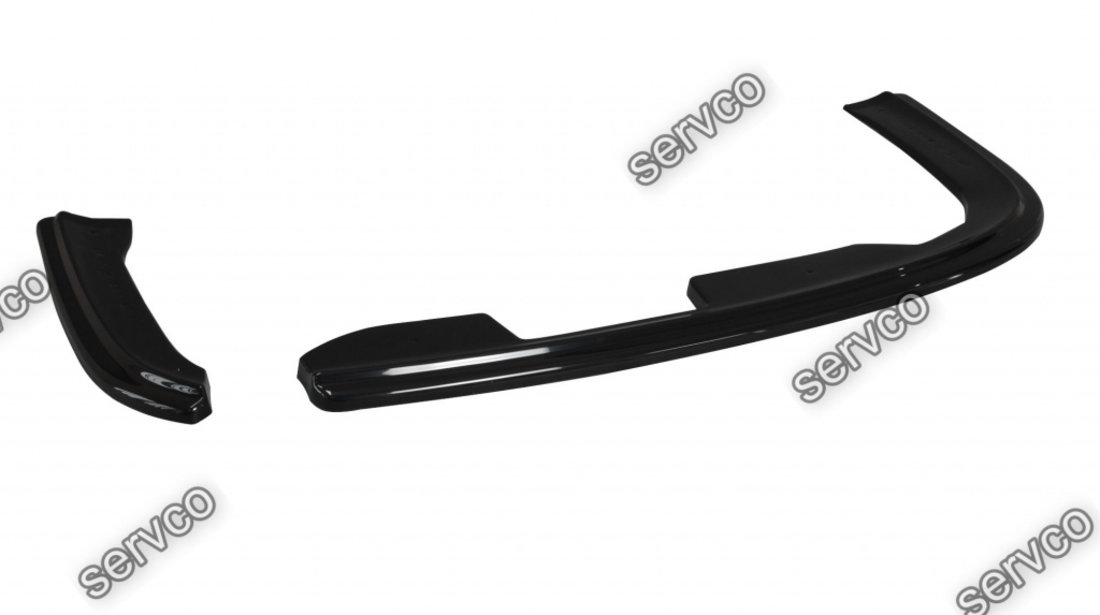 Prelungire splitter bara spate Skoda Octavia Mk2 RS Estate Combi Facelift 2009-2013 v3 - Maxton Design