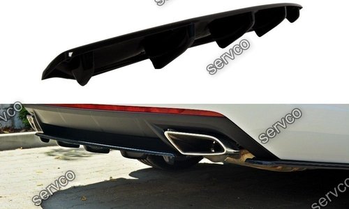 Prelungire splitter bara spate Skoda Octavia Mk3 RS Facelift 2017- v4 - Maxton Design