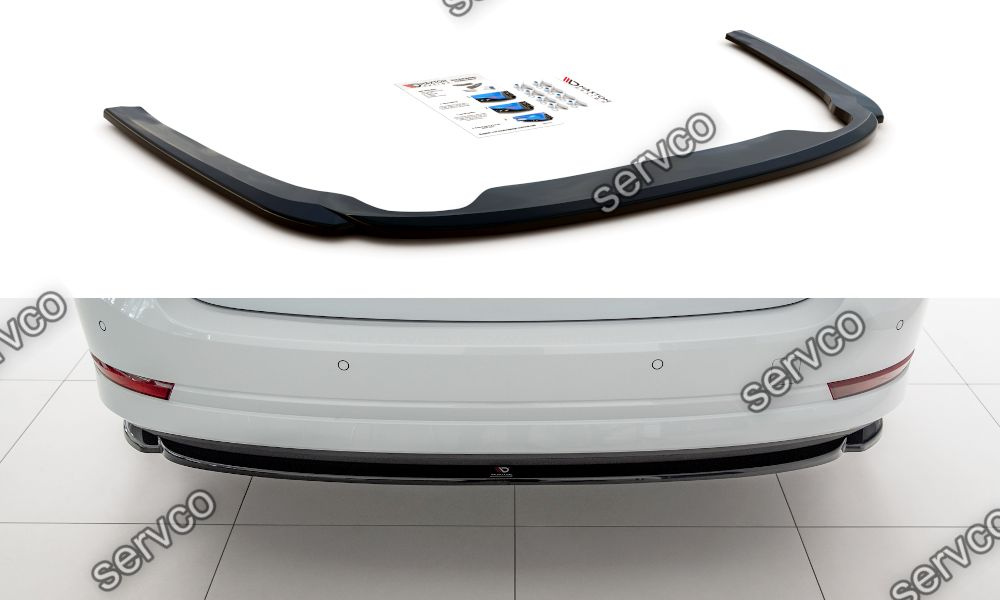 Prelungire splitter bara spate Skoda Octavia Mk4 2019- v1 - Maxton Design