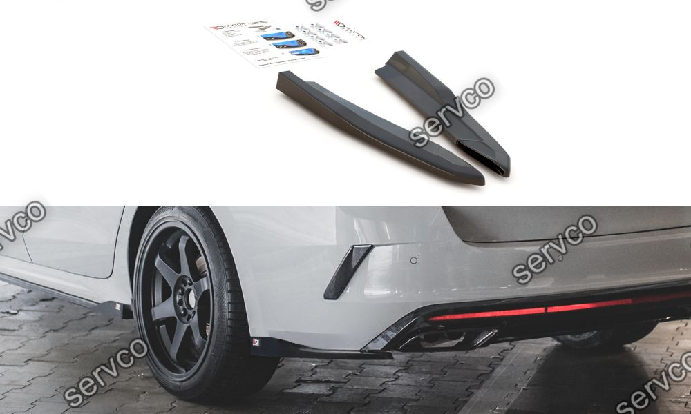 Prelungire splitter bara spate Skoda Octavia RS Mk4 2020- v9 - Maxton Design