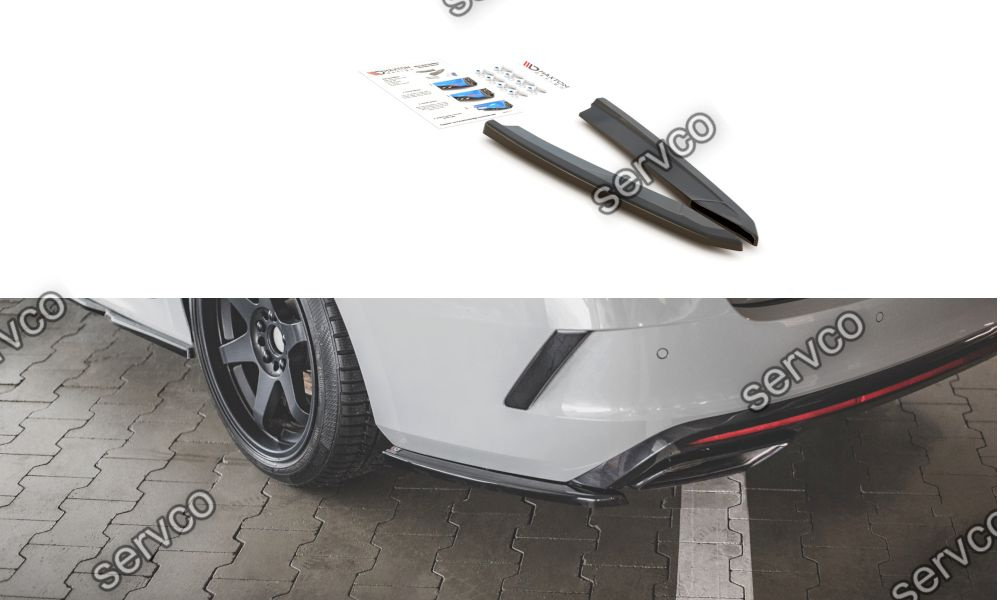 Prelungire splitter bara spate Skoda Octavia RS Mk4 2020- v7 - Maxton Design