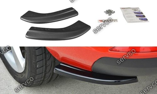 Prelungire splitter bara spate Skoda Rapid Spaceback 2013-2019 v1 - Maxton Design