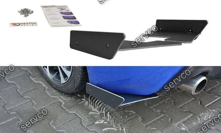 Prelungire splitter bara spate Subaru BRZ Facelift 2017- v1 - Maxton Design