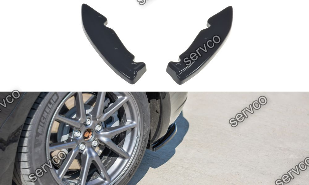 Prelungire splitter bara spate Tesla Model 3 2017- v1 - Maxton Design