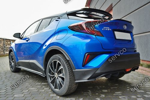 Prelungire splitter bara spate Toyota CH-R 2016- v1 - Maxton Design