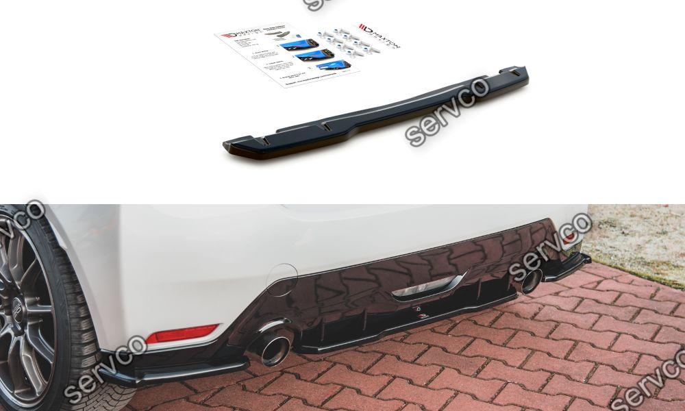 Prelungire splitter bara spate Toyota GR Yaris Mk4 2020- v1 - Maxton Design