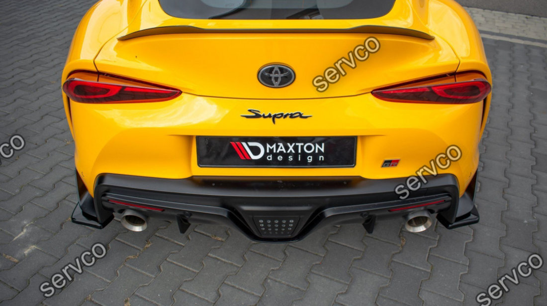 Prelungire splitter bara spate Toyota Supra Mk5 2019- v1 - Maxton Design