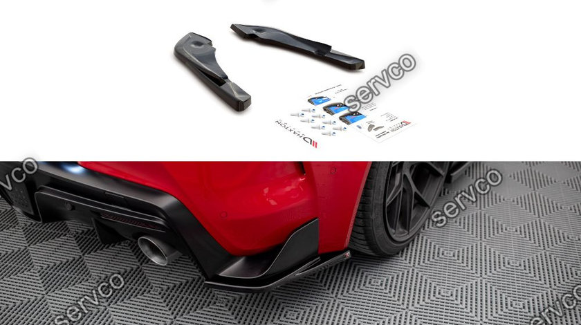 Prelungire splitter bara spate Toyota Supra Mk5 2019- v3 - Maxton Design