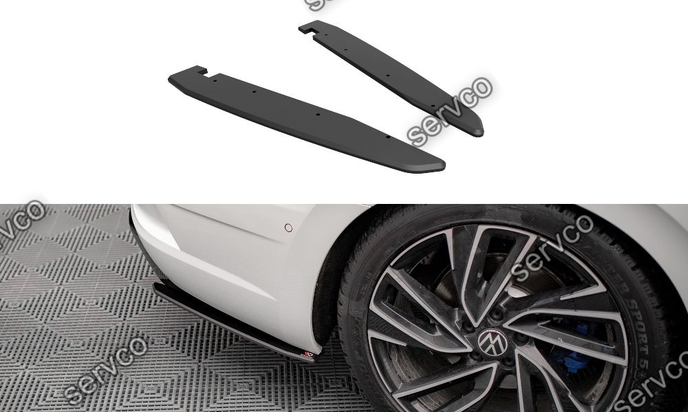 Prelungire splitter bara spate Volkswagen Arteon R 2020- v12 - Maxton Design