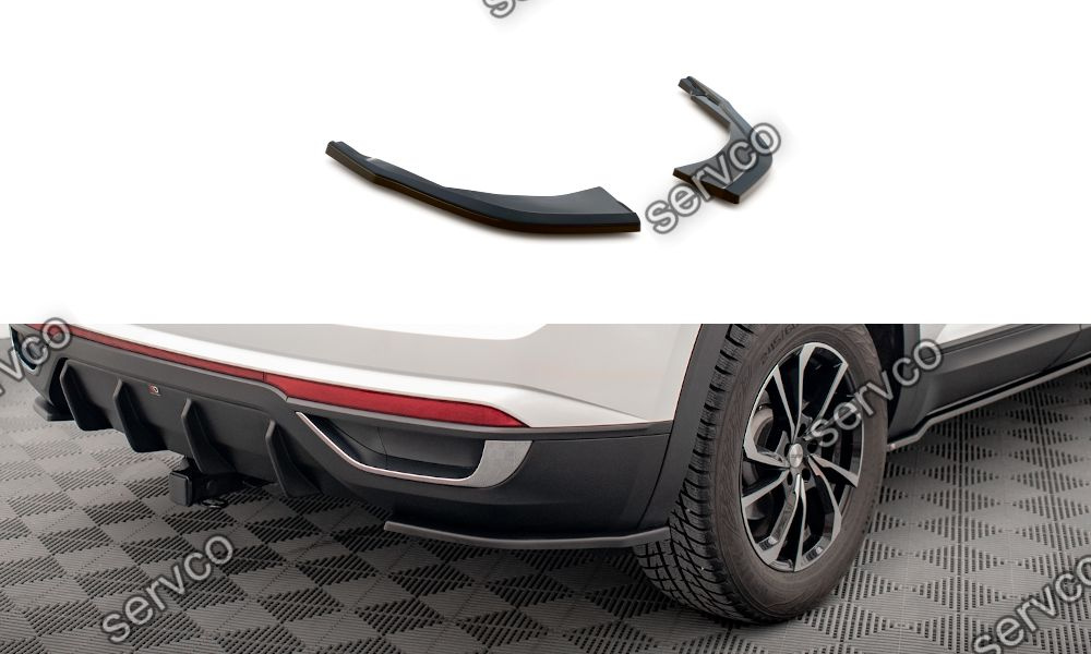 Prelungire splitter bara spate Volkswagen Atlas Cross Sport 2020- v2 - Maxton Design