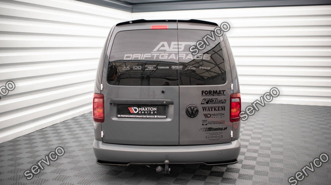 Prelungire splitter bara spate Volkswagen Caddy Mk3 Facelift 2010-2015 v1 - Maxton Design