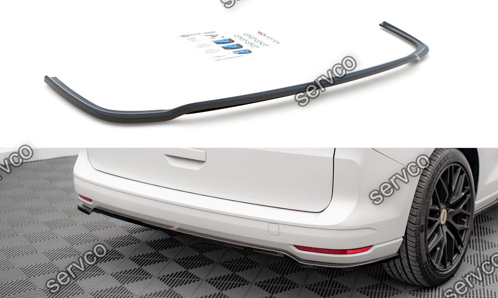 Prelungire splitter bara spate Volkswagen Caddy Mk5 2020- v1 - Maxton Design