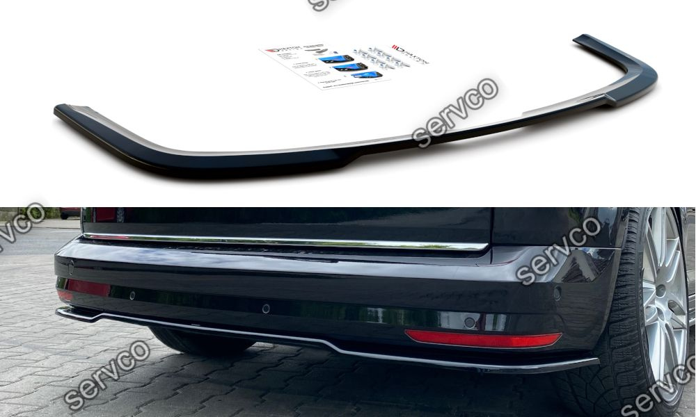 Prelungire splitter bara spate Volkswagen Caddy Mk4 2015-2020 v1 - Maxton Design