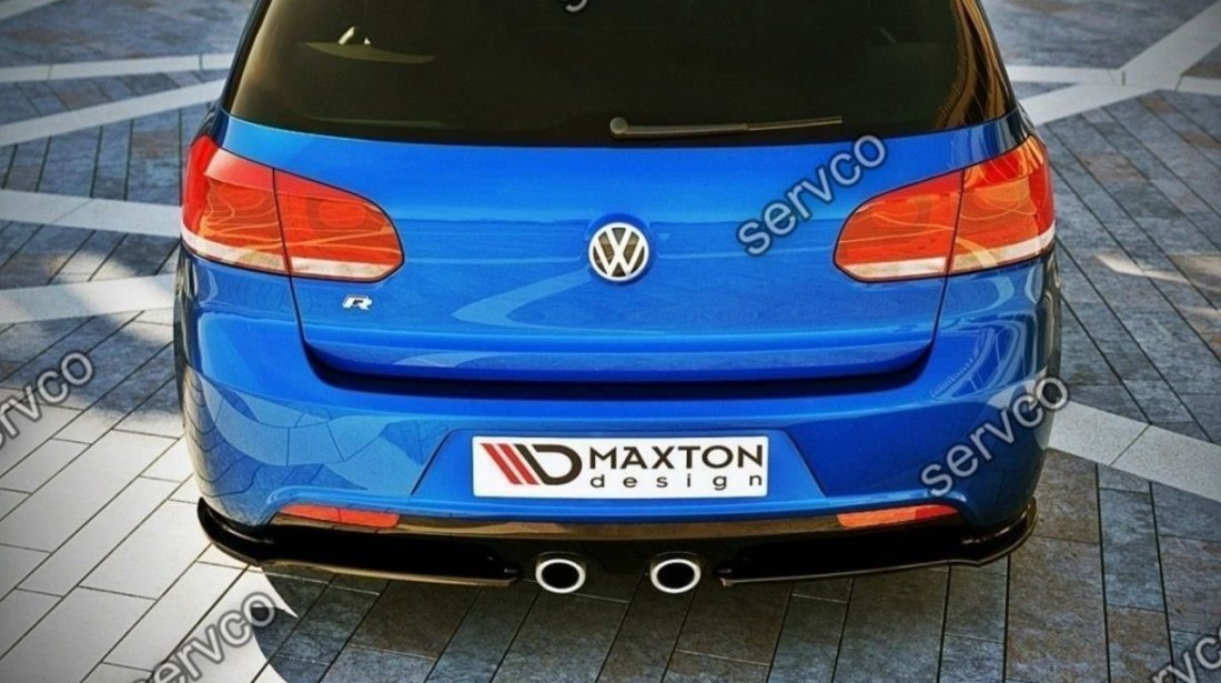 Prelungire splitter bara spate Volkswagen golf 6 R 2008-2012 v7 - Maxton Design