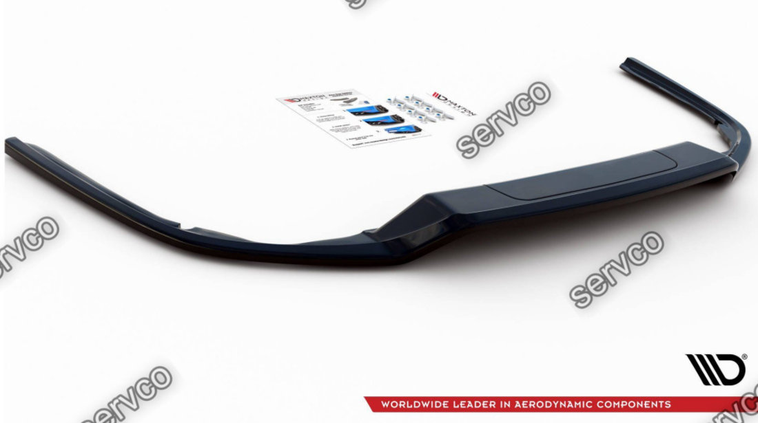 Prelungire splitter bara spate Volkswagen Passat B8 2014- v5 - Maxton Design