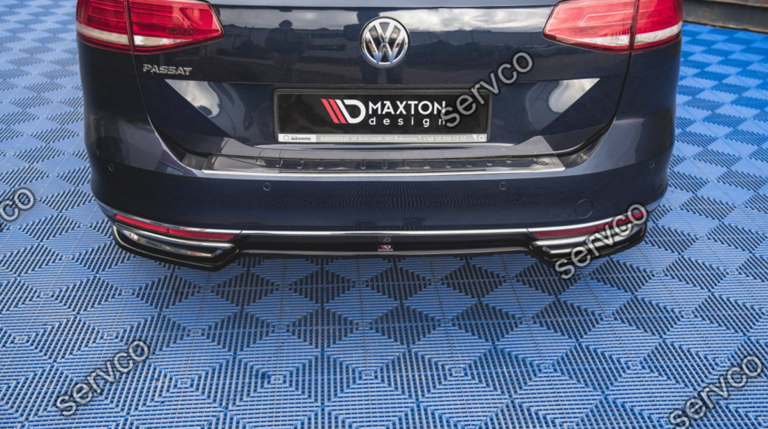 Prelungire splitter bara spate Volkswagen Passat B8 2014- v5 - Maxton Design