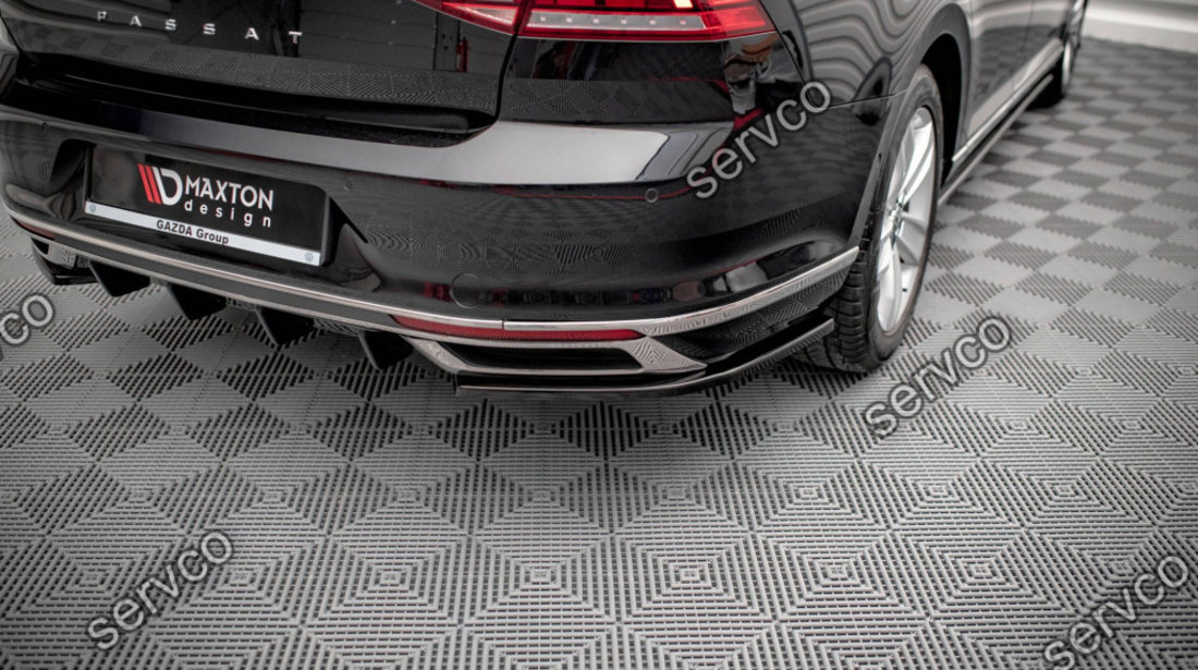 Prelungire splitter bara spate Volkswagen Passat B8 Facelift 2019- v7 - Maxton Design