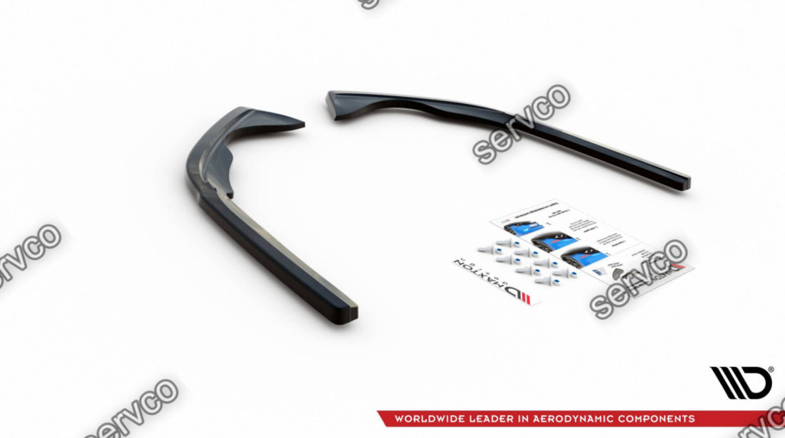 Prelungire splitter bara spate Volkswagen Passat B8 Facelift 2019- v7 - Maxton Design