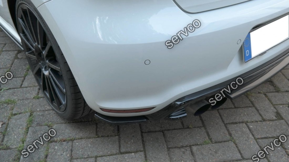 Prelungire splitter bara spate Volkswagen Polo Mk5 R WRC 2013 v5 - Maxton Design