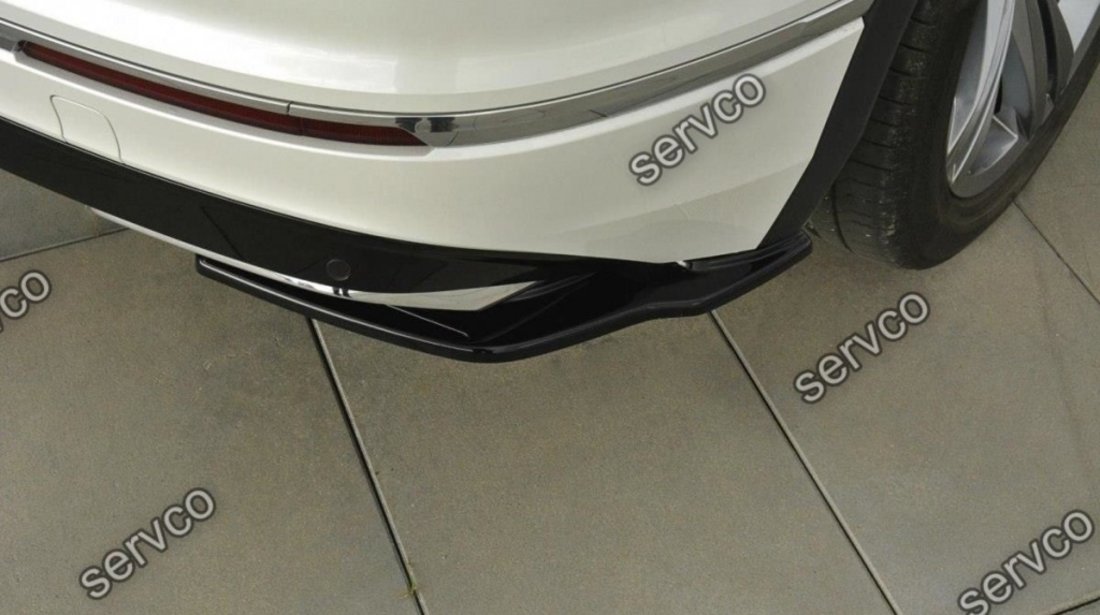 Prelungire splitter bara spate Volkswagen Tiguan Mk2 R-Line 2015- v1 - Maxton Design