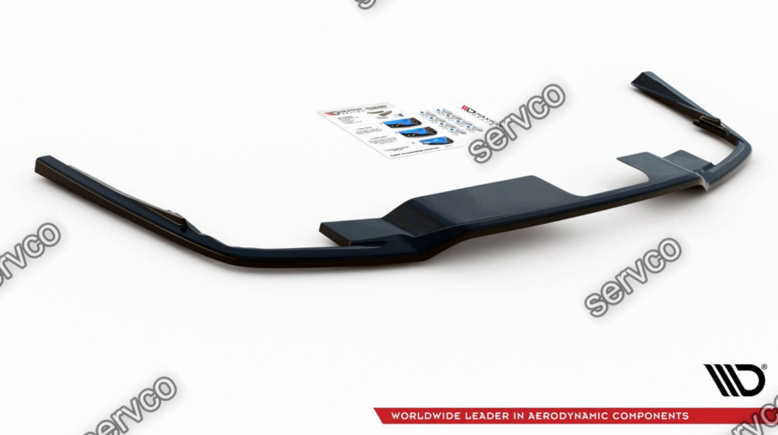 Prelungire splitter bara spate Volvo S60 R-Design Mk3 2018- v1 - Maxton Design