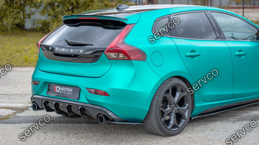 Prelungire splitter bara spate Volvo V40 R-Design 2012-2019 v1 - Maxton Design