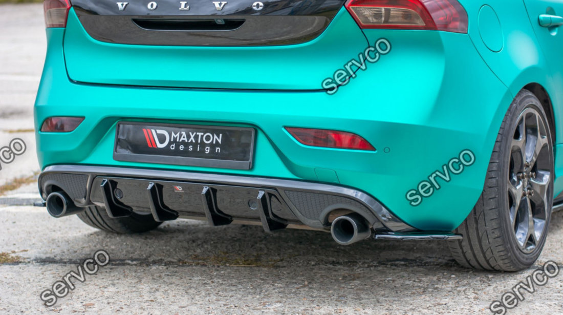 Prelungire splitter bara spate Volvo V40 R-Design 2012-2019 v1 - Maxton Design