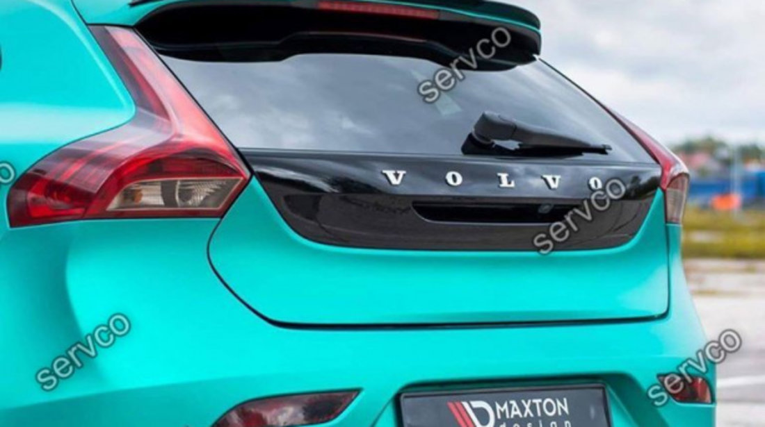 Prelungire splitter bara spate Volvo V40 R-Design 2012-2019 v1 - Maxton Design