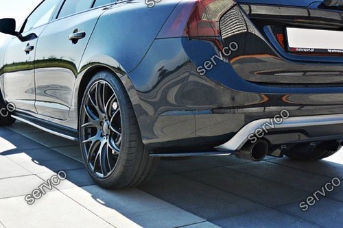 Prelungire splitter bara spate Volvo V60 Polestar Facelift 2014-2018 v1 - Maxton Design