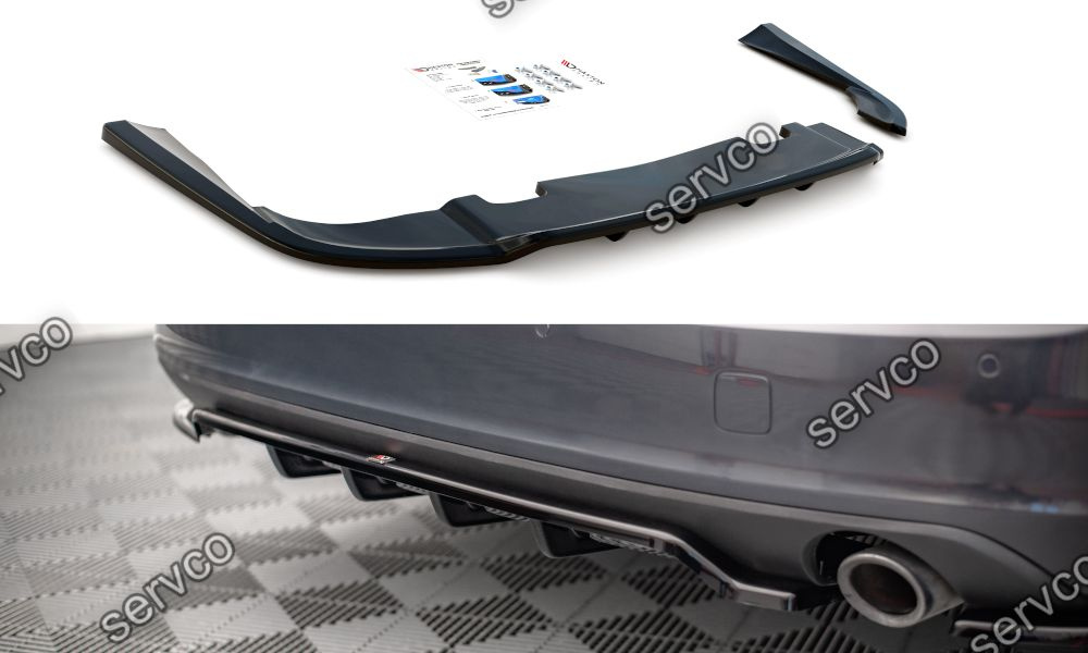 Prelungire splitter bara spate Volvo V90 Mk2 2016- v1 - Maxton Design